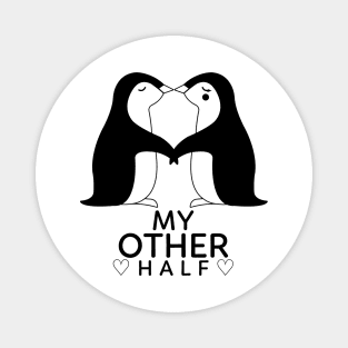 Cute Penguins Love Romance Tee Magnet